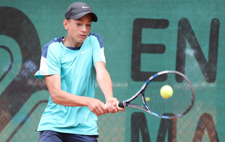 Tudi Filip Jeff Planinšek, eden izmed Branikovih adutov v domači članski ligi, je pred leti uspešno nastopal na Bergantovem memorialu. 