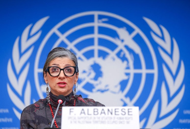 Glavna fotografija članka:ZDA umaknile sankcije proti poročevalki ZN Francesci Albanese
