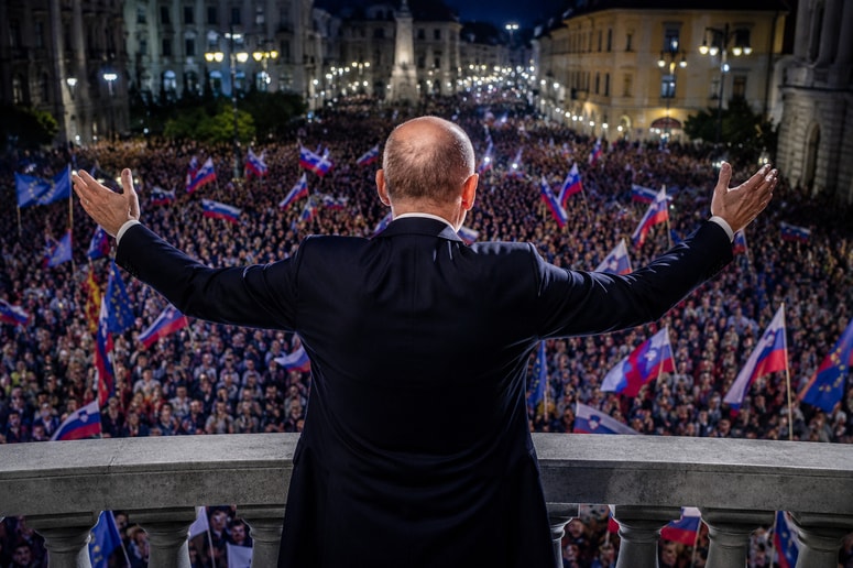 Sledite taktu, pa bomo najboljši, je zapovedal Janez Janša.