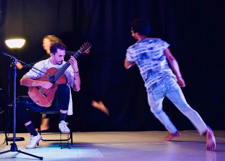 Butični plesno-glasbeni performans "Baržun 442 Hz"