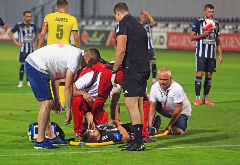 Nik Lorbek je bil kot nogometaš velik borec, tudi na nosilih je kdaj zapustil tekmo, a pretepi na igrišču: "To ne spada nikamor."