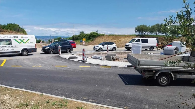 Izvoza za Dobravo in za Izolo sta ponovno odprta.

