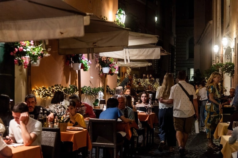 Na prvem mestu ene najpomembnejših gastronomskih prestolnic Evrope je Rim. 