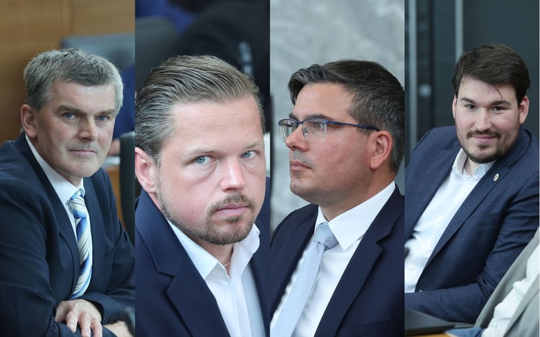 Janez Beja, Dejan Zakrajšek, Andrej Černigoj in Luka Simonič so danes postali nadomestni poslanci. Zakrajšek je bivši član SDS, pred volitvami pa je prestopil v Demokrate.