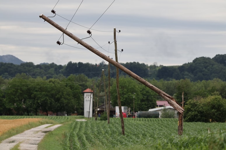 Glavna fotografija članka:(FOTO) Posledice neurja v Spodnjem Podravju: Katastrofa, primerljiva z letom 2008