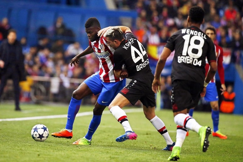 Thomas Partey (levo) 