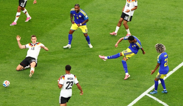 Livano Comenencia se je podpisal pod prvi gol Curacaa na svetovnih prvenstvih. 