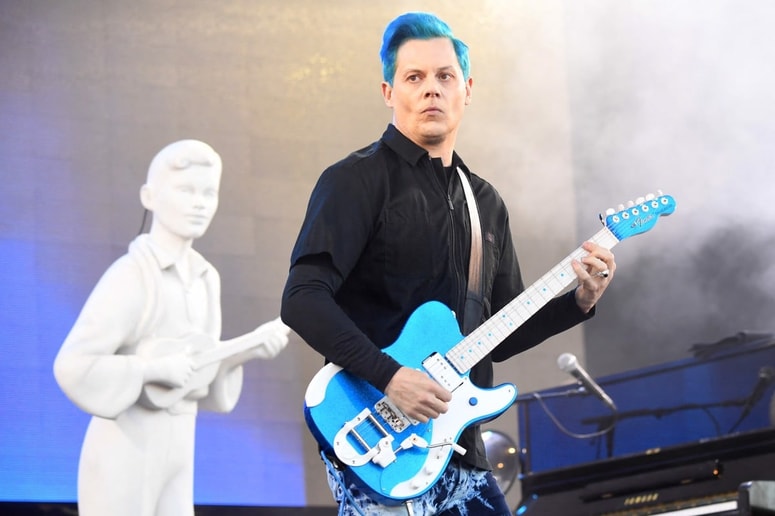 Jack White na festivalu Glastonbury leta 2022 