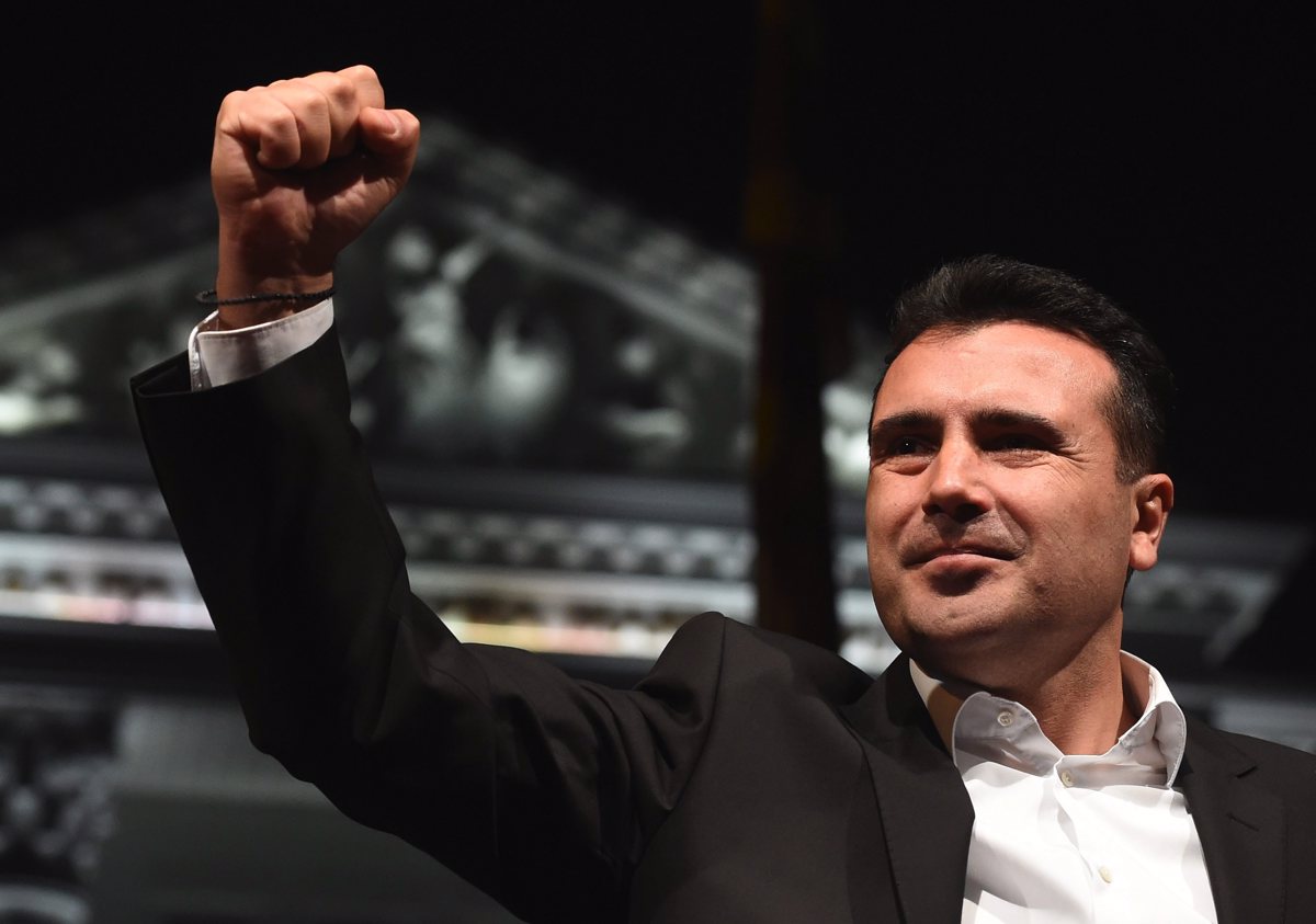 Zoran Zaev v makedonskem sobranju obljubil, da bo premier vseh