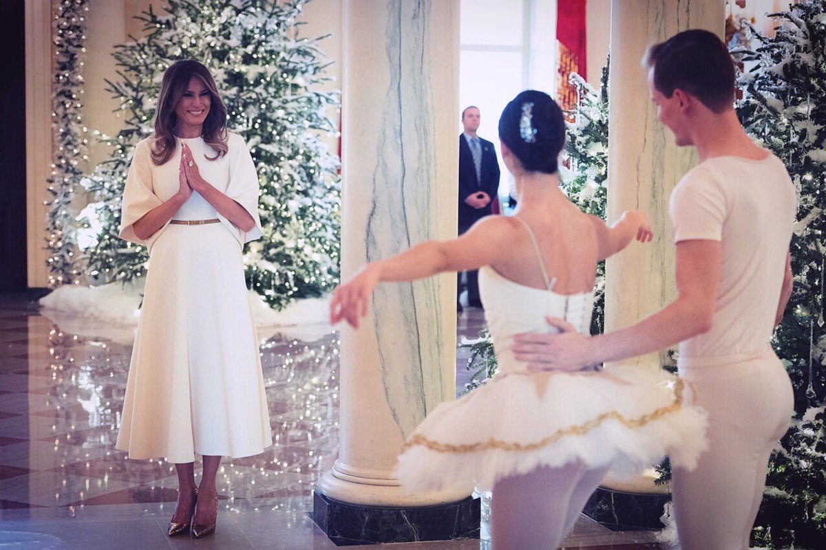 Razkošni prazniki v Beli hiši