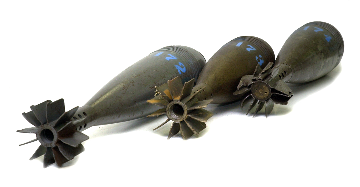 Na polju najdena mina iz 2. svetovne vojne