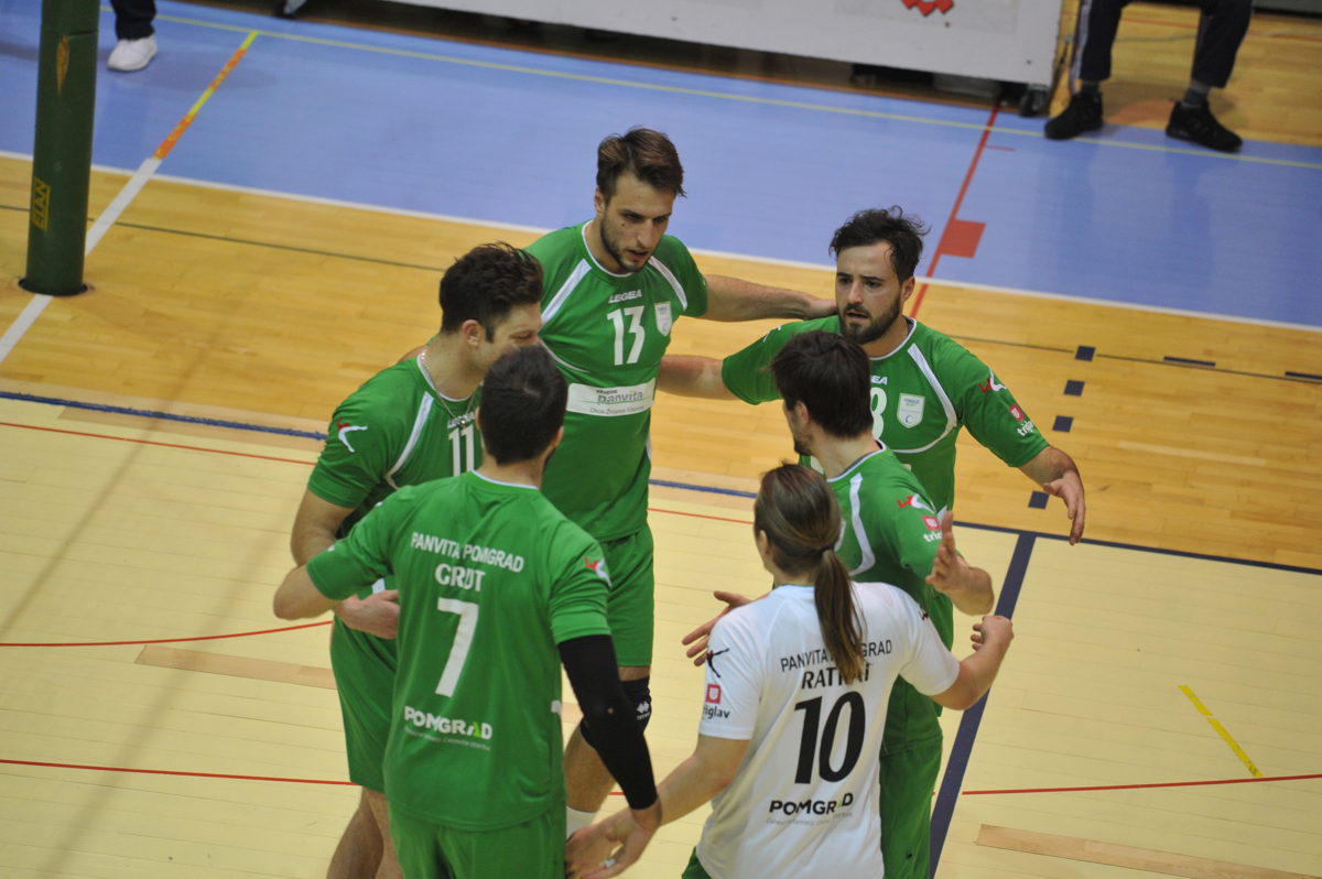 Panvita Pomgrad izgubila prvo četrtfinalno tekmo