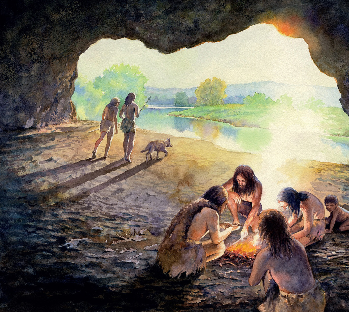 Neandertalci so skrbeli drug za drugega