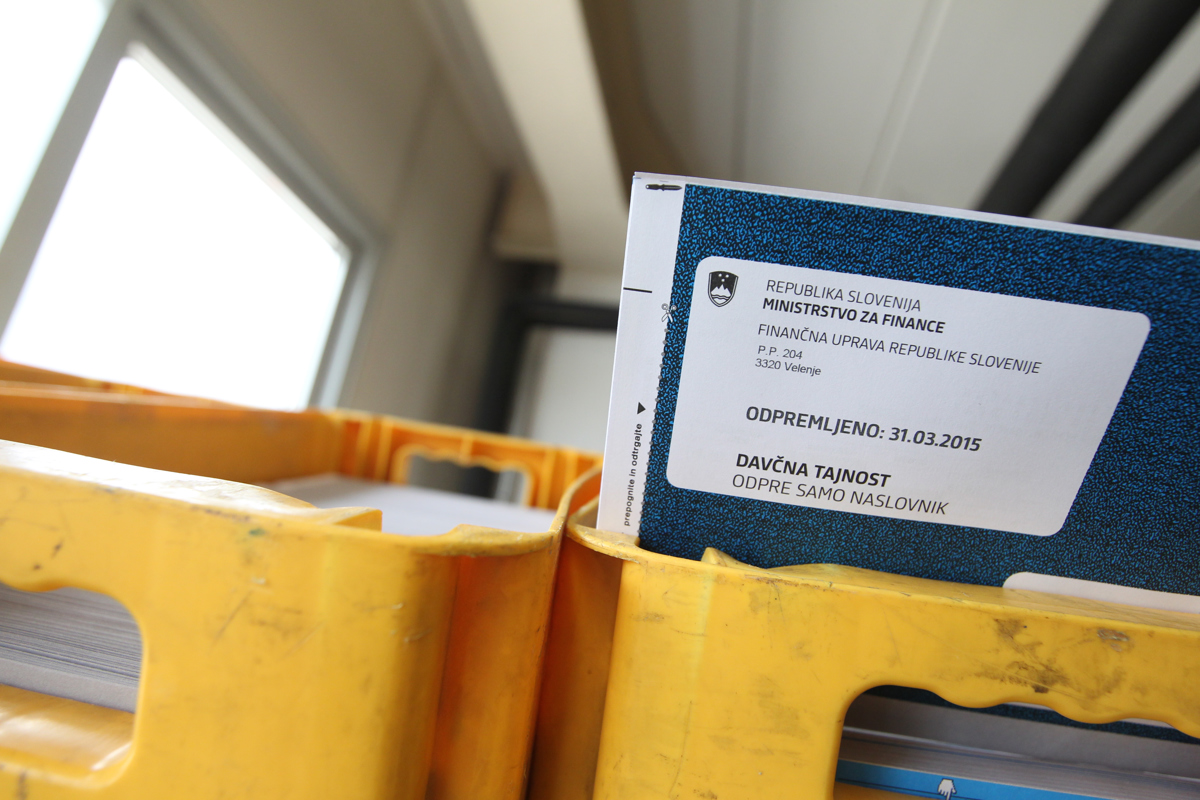 Ponedeljek rok za ugovor na informativni izračun dohodnine
