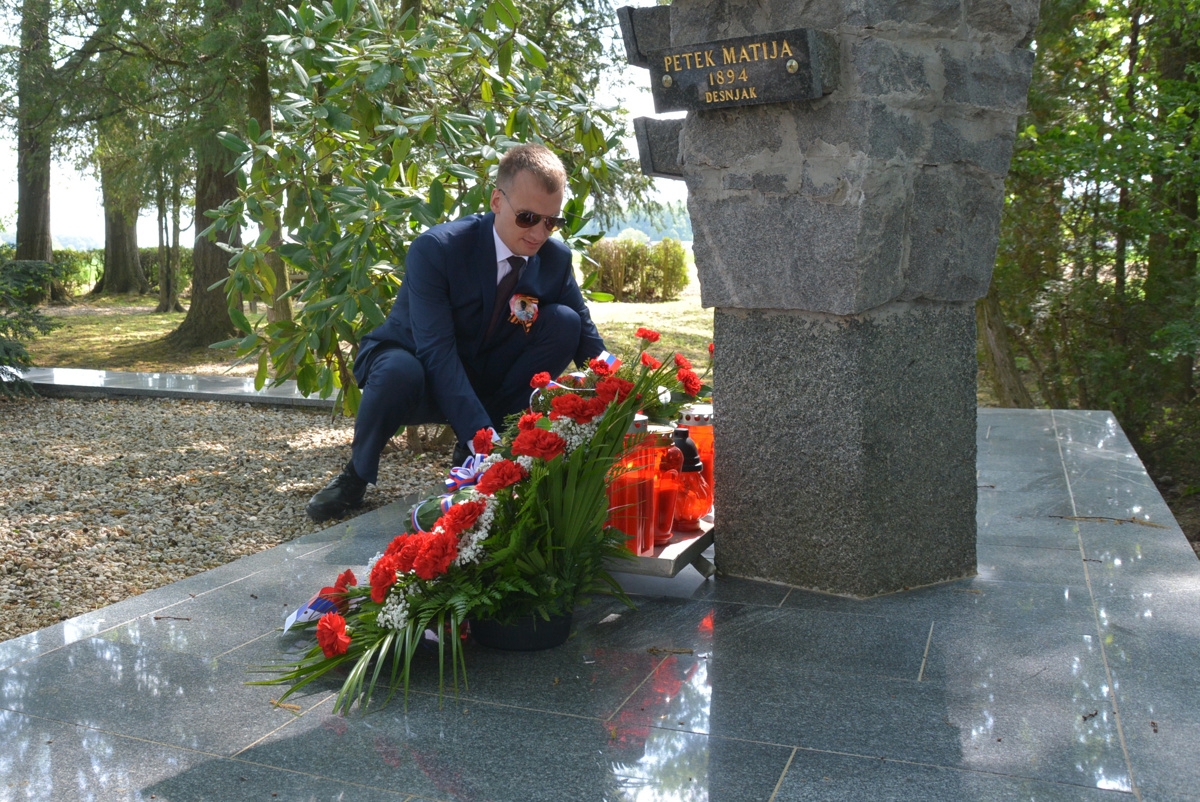 Cezanjevci: Proslava v počastitev 75. obletnice streljanja talcev