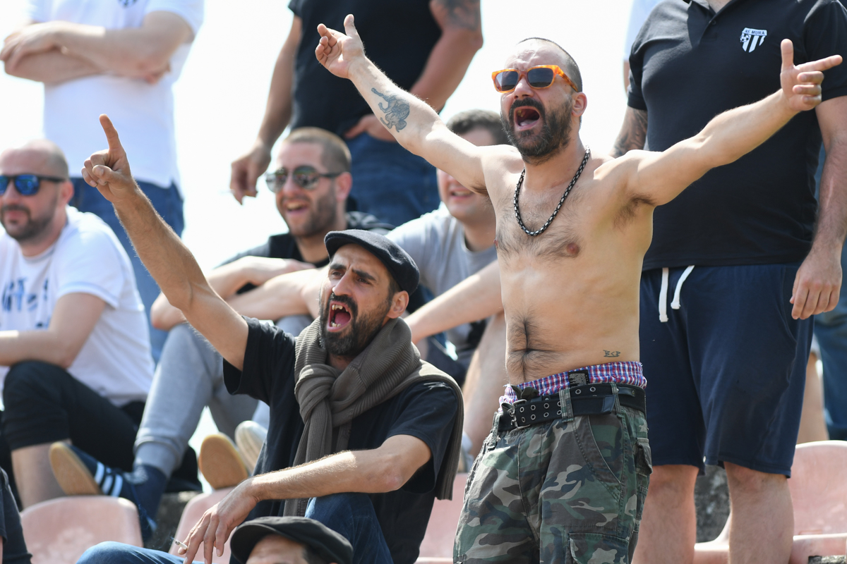 (FOTO) Tekmo v Novem mestu spremljali tudi Gringosi