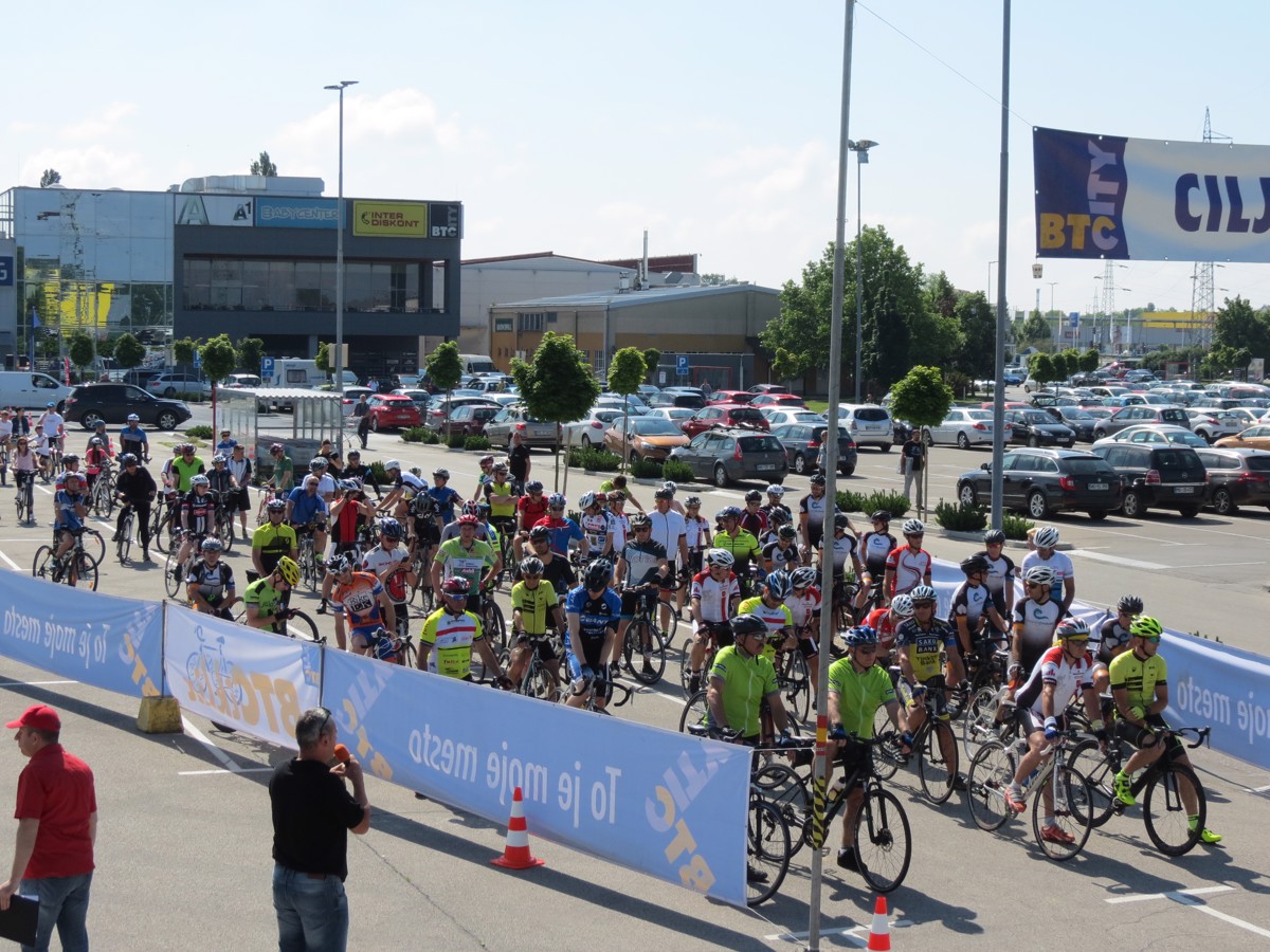 115 kolesarjev na pomurskih cestah