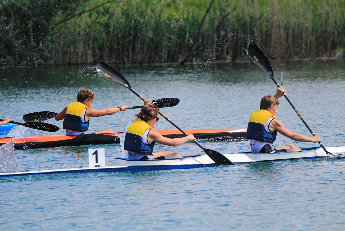 (FOTO) Kajak kanu: Zmaga Brine Novak na pokalu Murske Sobote