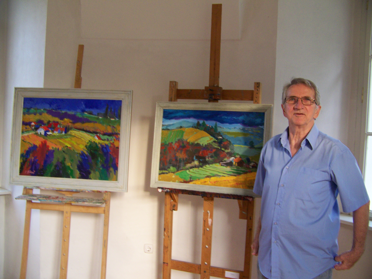 V Beltincih odprli razstavo del Ivana Hircija