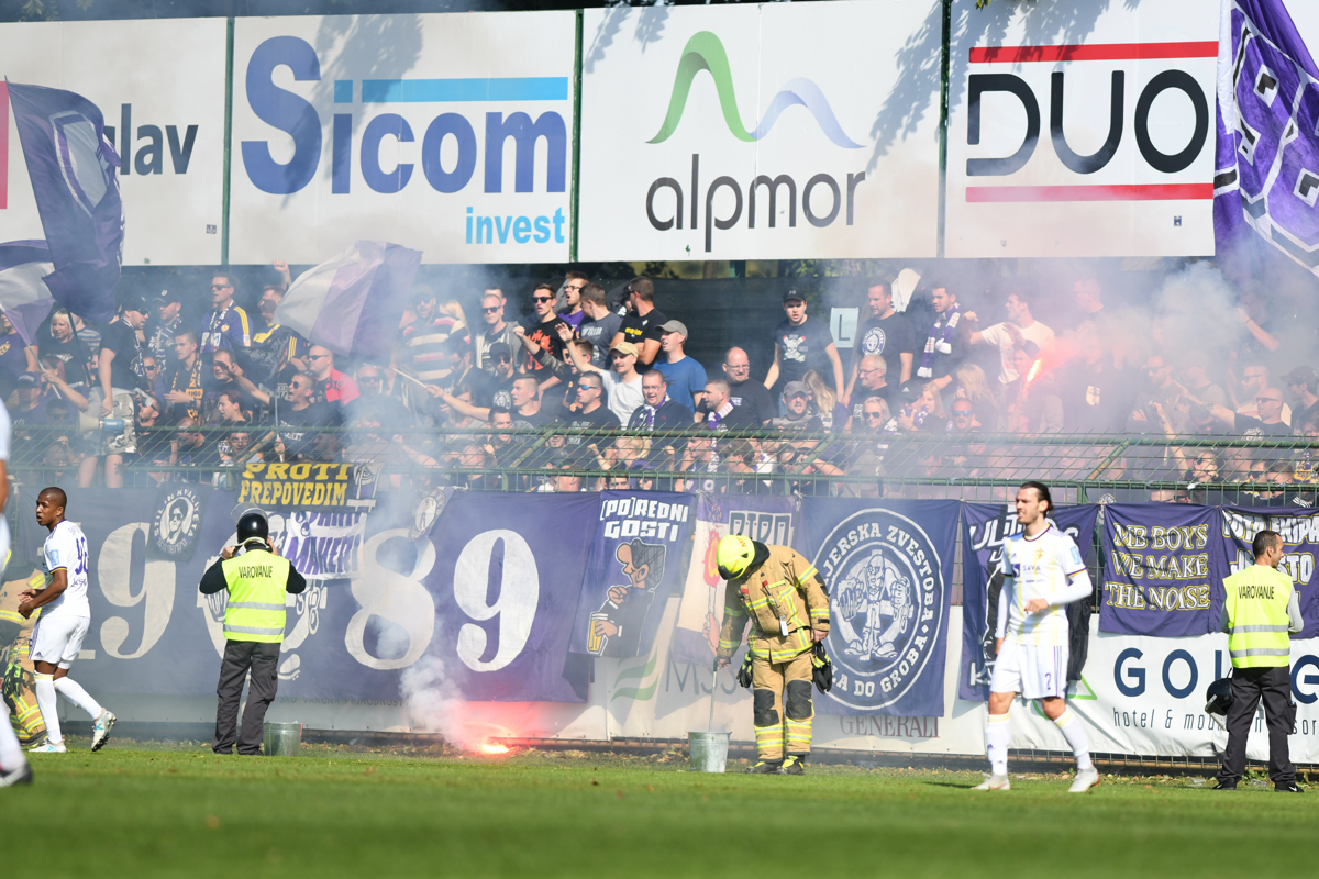 Kazni po derbiju: Mura se je opravičila