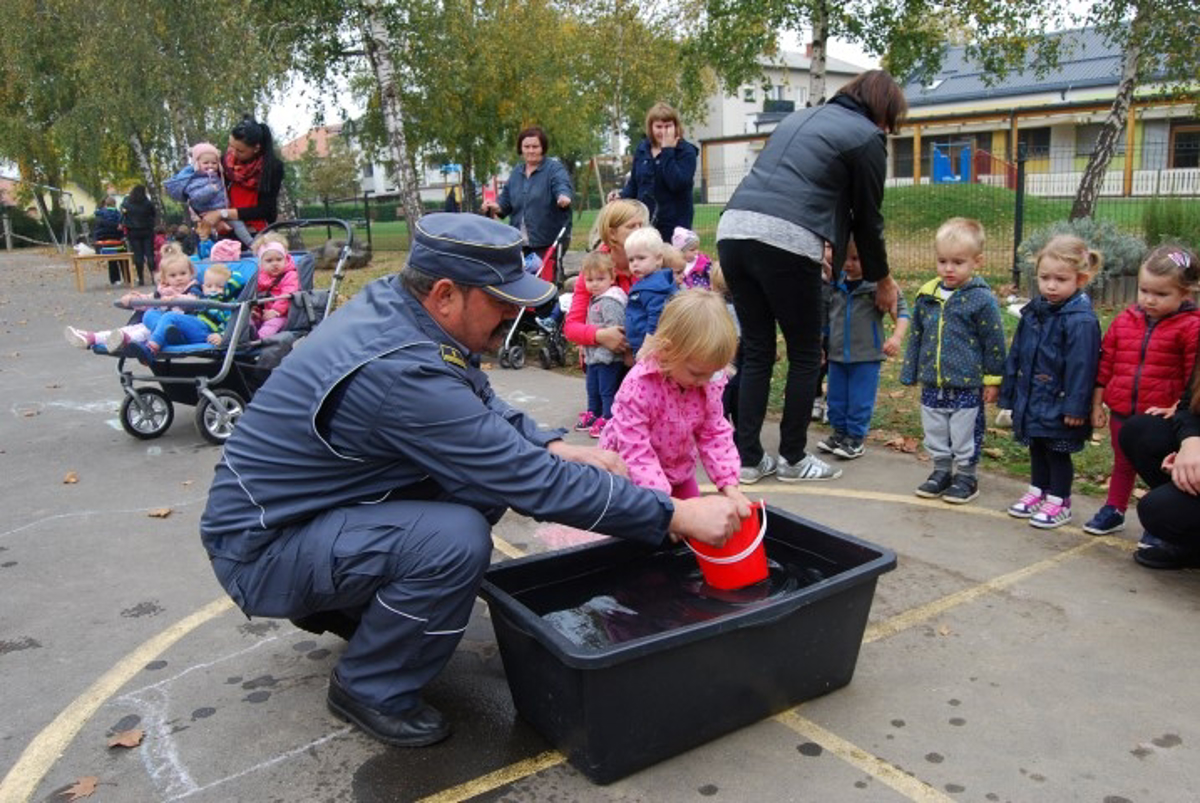 Gasilski teden v vrtcu Črenšovci