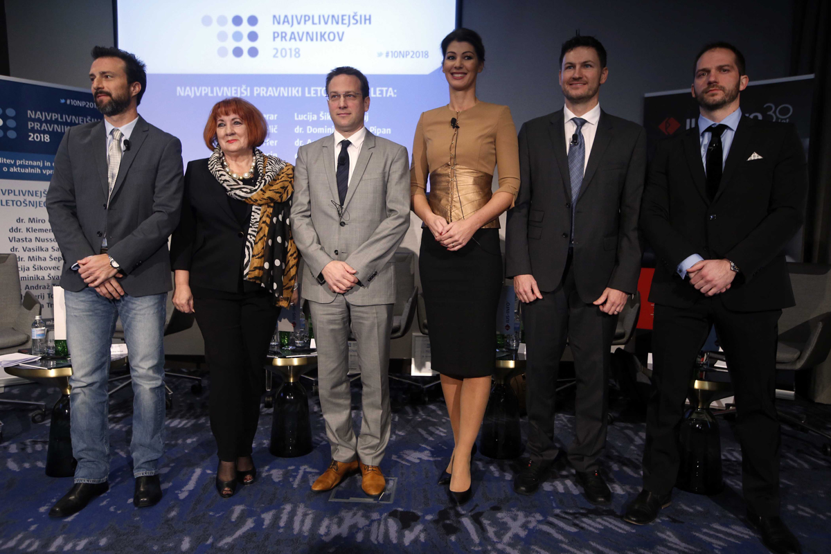 To so najvplivnejši slovenski pravniki