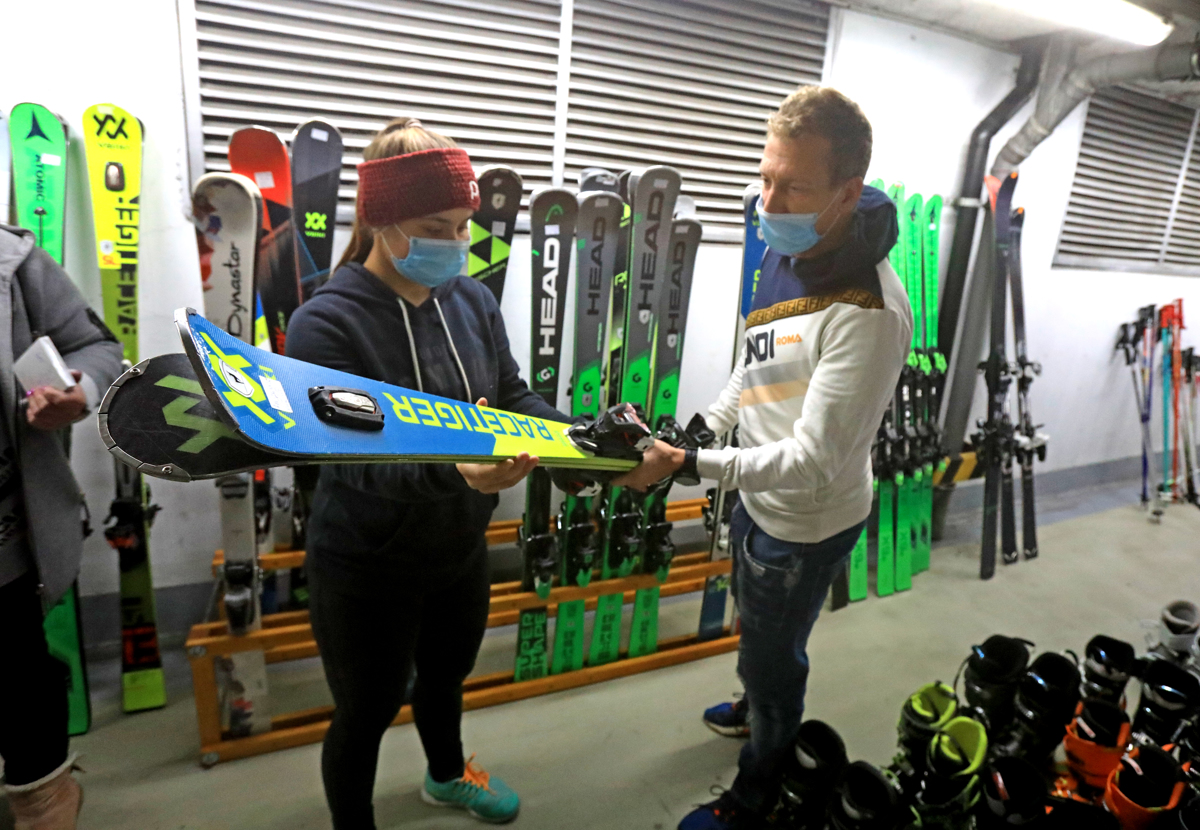 Sejem smučarske opreme v Europarku: Po opremo za aktivno zimo
