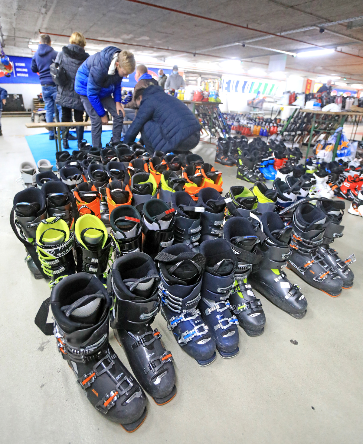 Sejem smučarske opreme v Europarku: Po opremo za aktivno zimo
