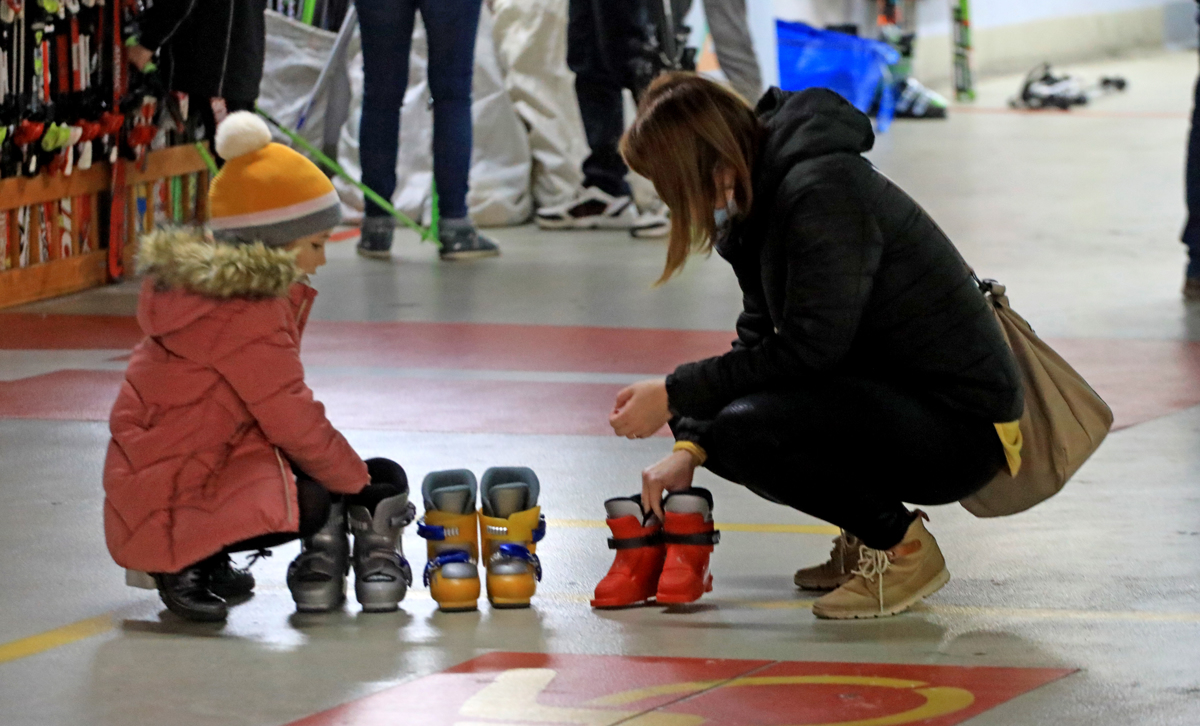 Sejem smučarske opreme v Europarku: Po opremo za aktivno zimo
