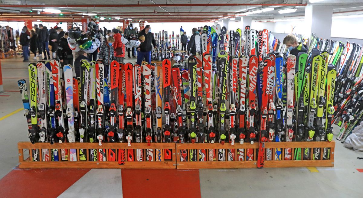 Sejem smučarske opreme v Europarku: Po opremo za aktivno zimo
