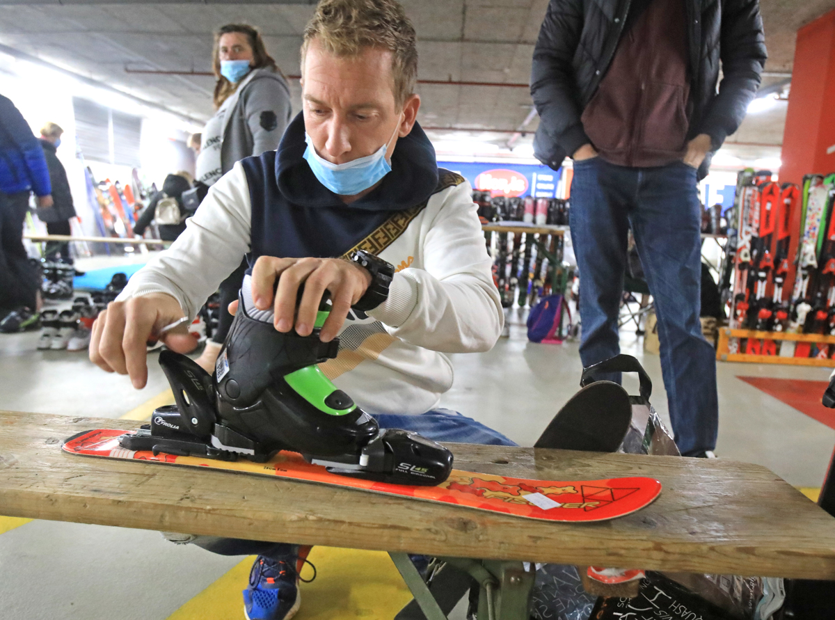 Sejem smučarske opreme v Europarku: Po opremo za aktivno zimo
