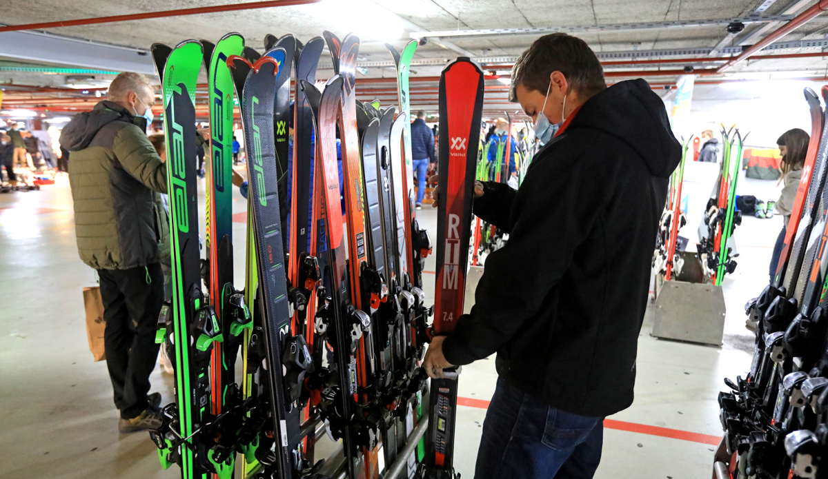 Sejem smučarske opreme v Europarku: Po opremo za aktivno zimo
