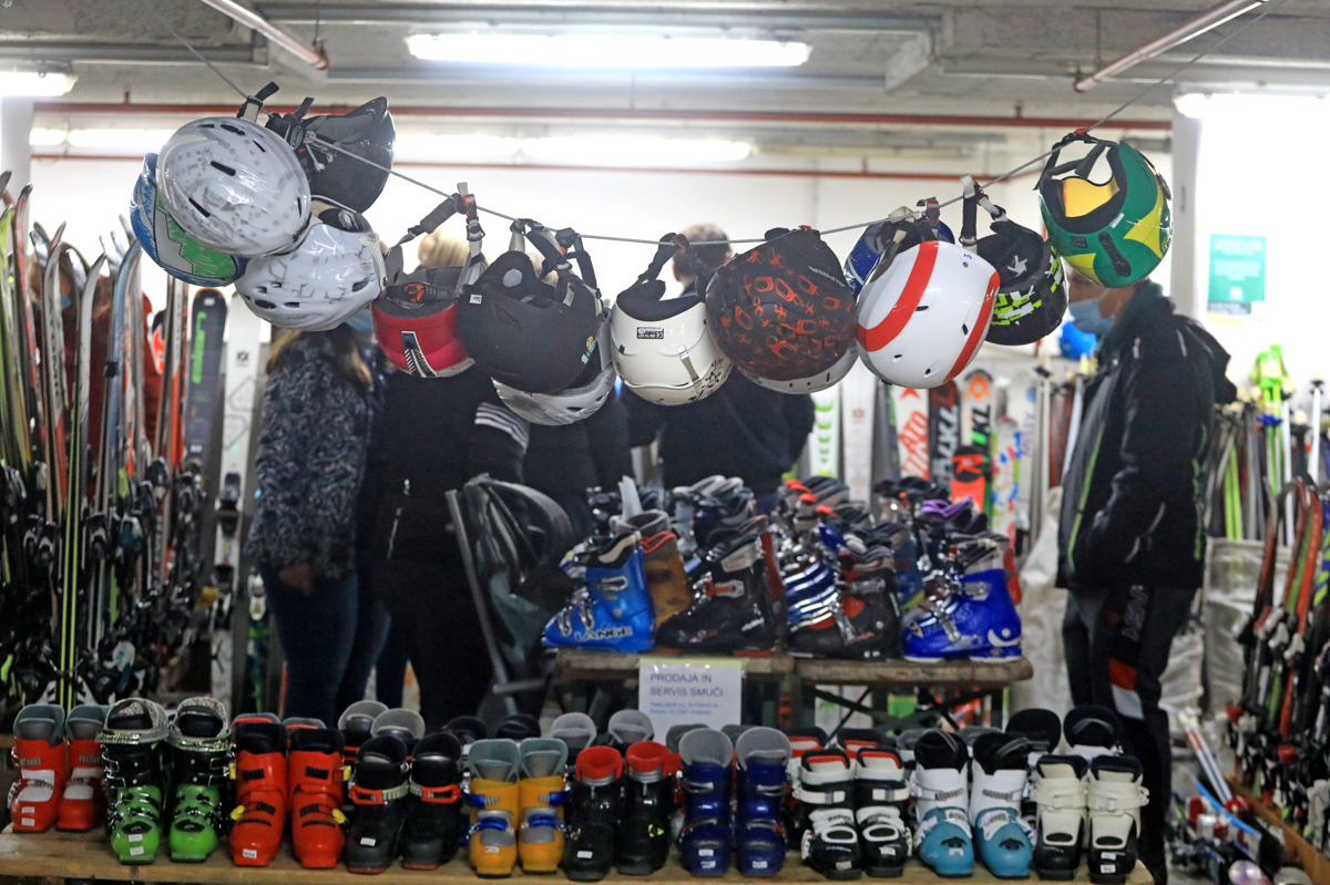 Sejem smučarske opreme v Europarku: Po opremo za aktivno zimo
