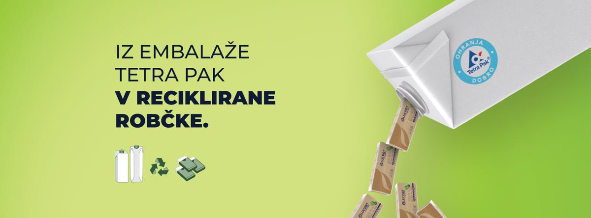 Kako od embalaže Tetra Pak do recikliranih robčkov?