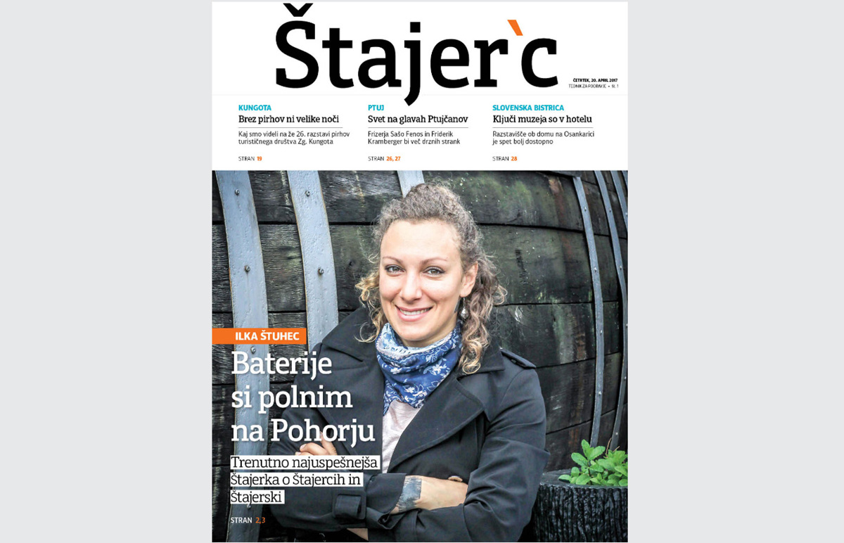 Priznanje Zveze za boj proti raku Večerovi prilogi Štajer'c