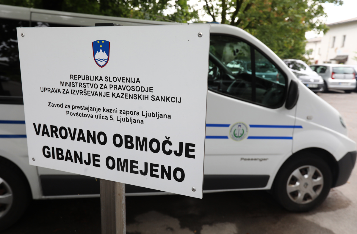 Spektakularna aretacija zapornika v Tržiču