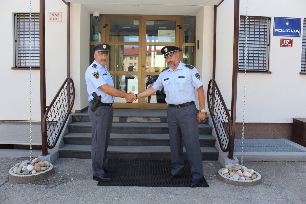 Menjava v mariborski prometni policiji
