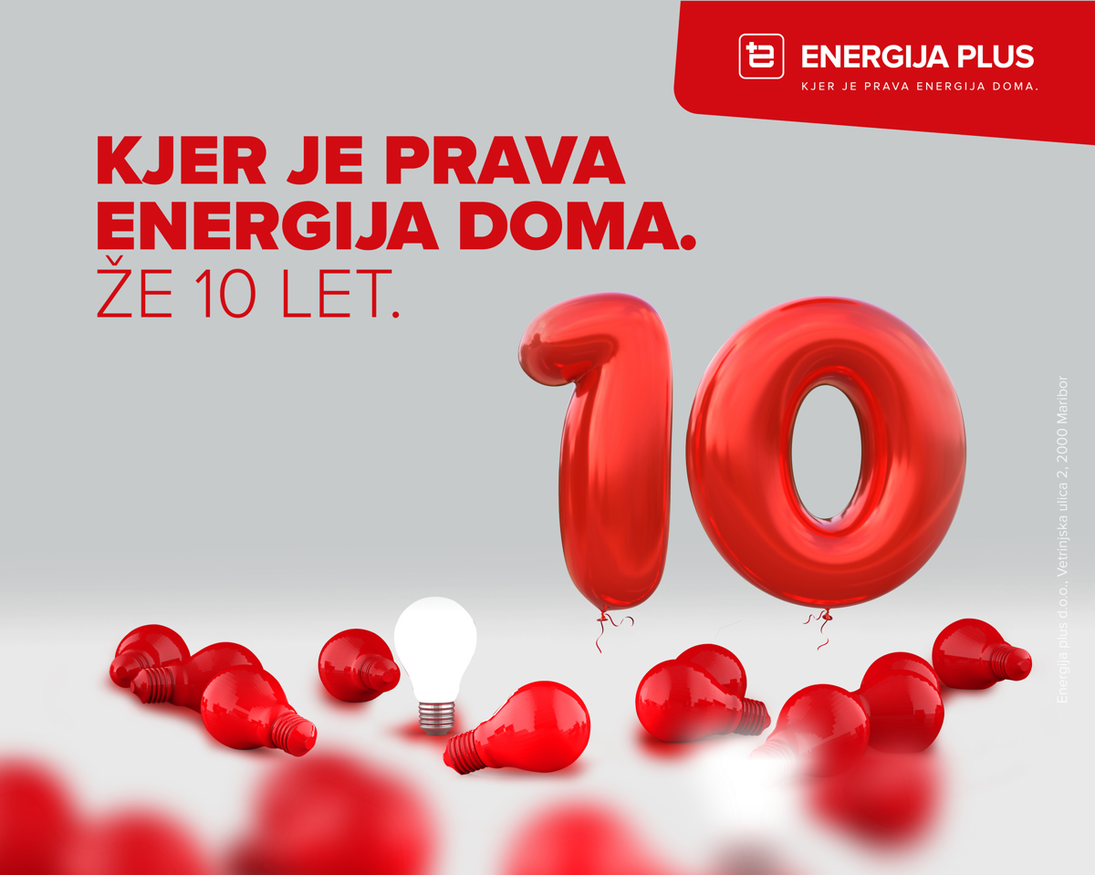 Energija plus praznuje 10 let

