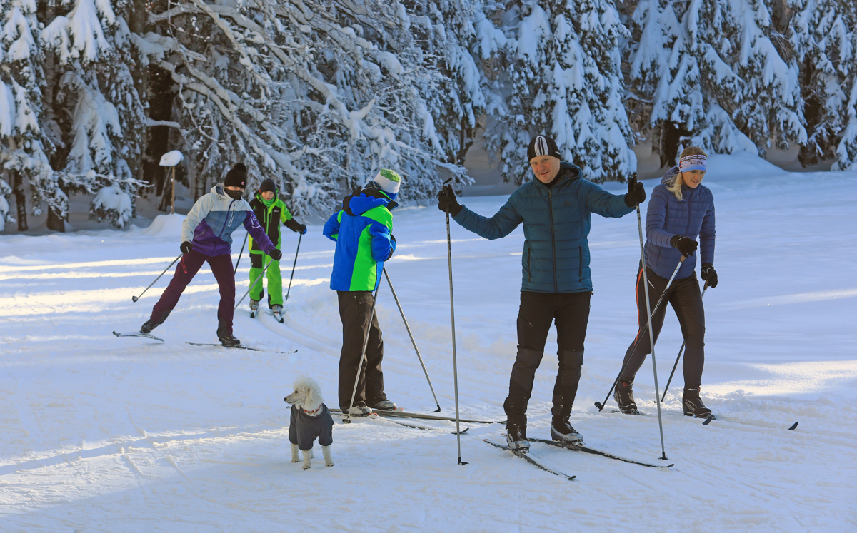 (FOTO) Bellevue in Areh: Zimsko veselje pod svobodnim soncem