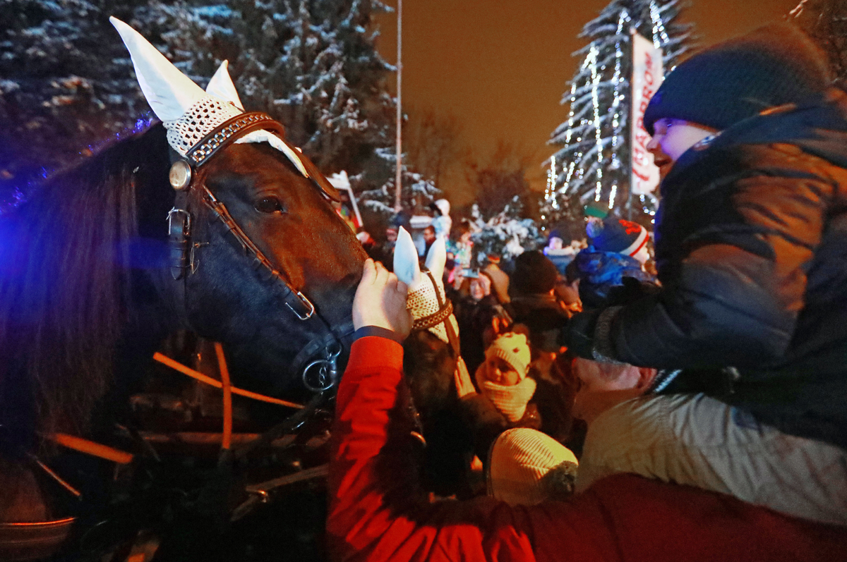 (FOTO) V Maribor je prišel dedek Mraz
