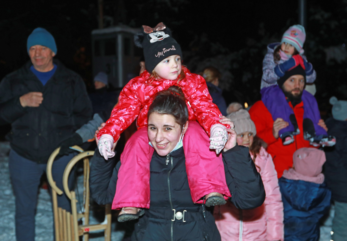 (FOTO) V Maribor je prišel dedek Mraz
