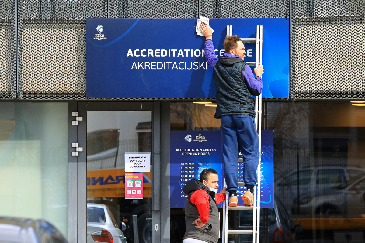 Kako potekajo še zadnje priprave na začetek evropskega nogometnega prvenstva do 21 let v Mariboru