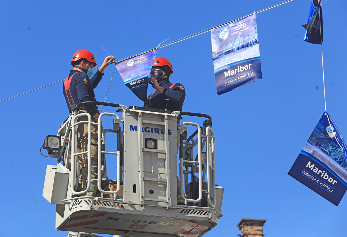 Kako potekajo še zadnje priprave na začetek evropskega nogometnega prvenstva do 21 let v Mariboru