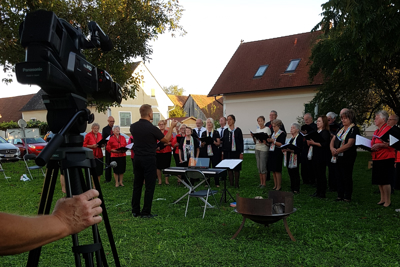 Zbori kljub covidu peli v Potrni