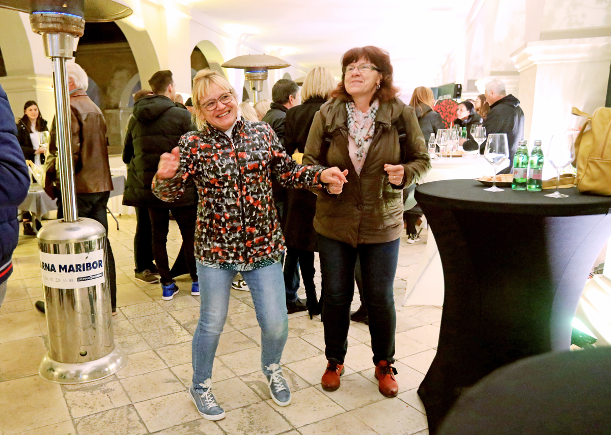 Salon štajerskih mladih vin Pubec: Tako je bilo pod arkadami mariborskega gradu
