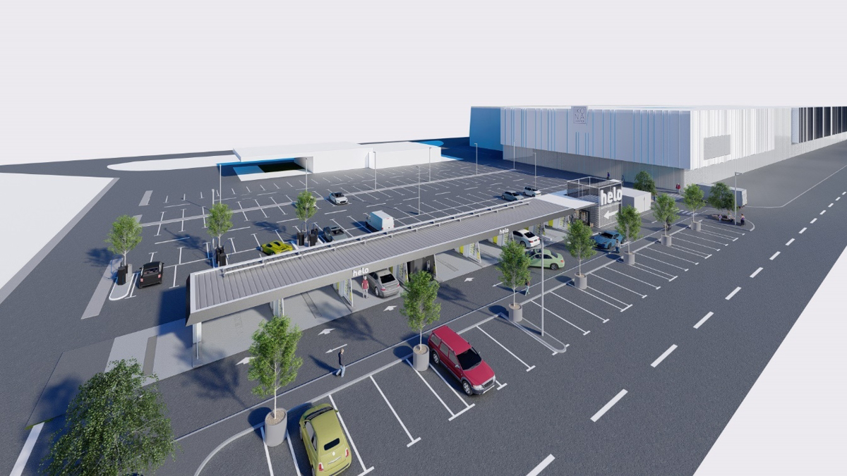 (FOTO) Tako bo videti nova samopostrežna avtopralnica v Mariboru