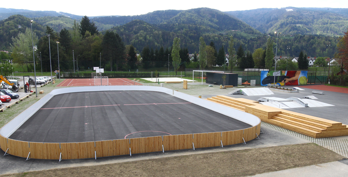 V Rušah posodobljeni športni park