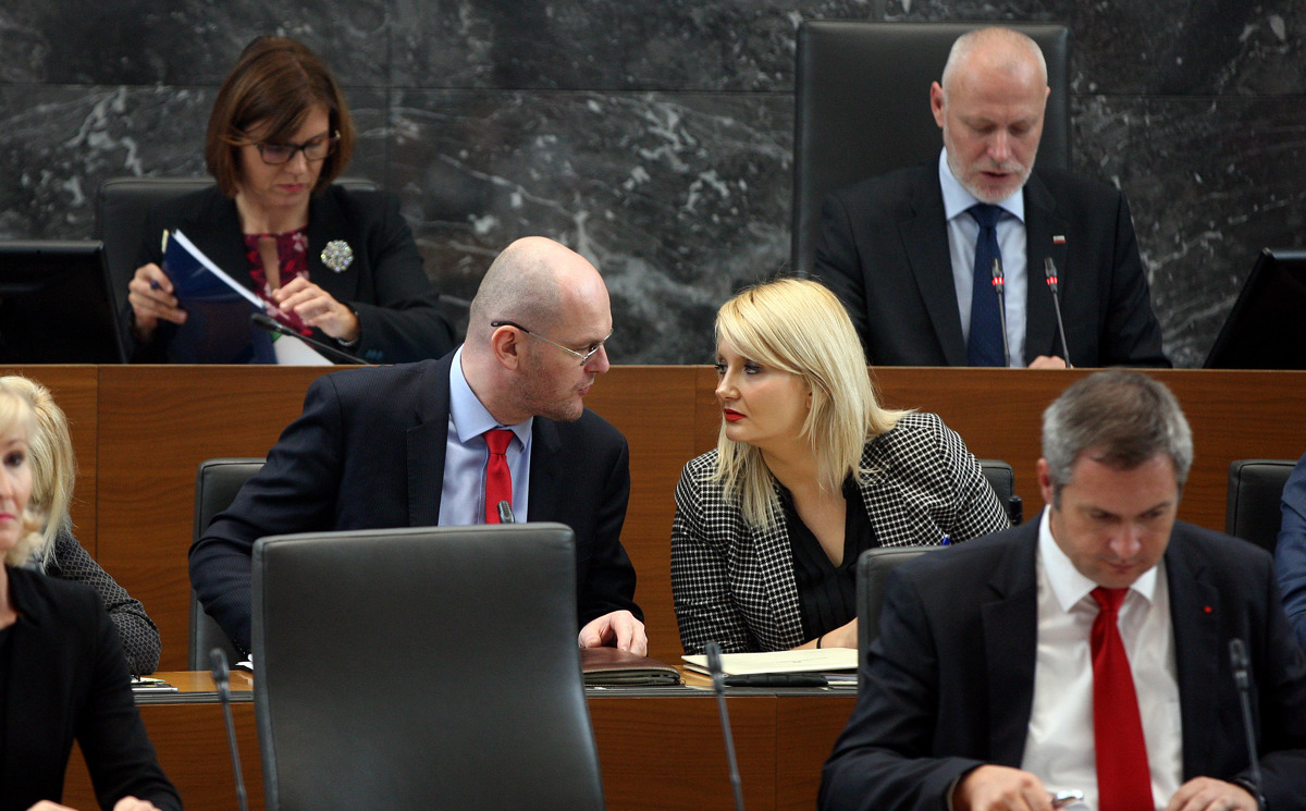 Zakon preživel zaradi SDS in NSi