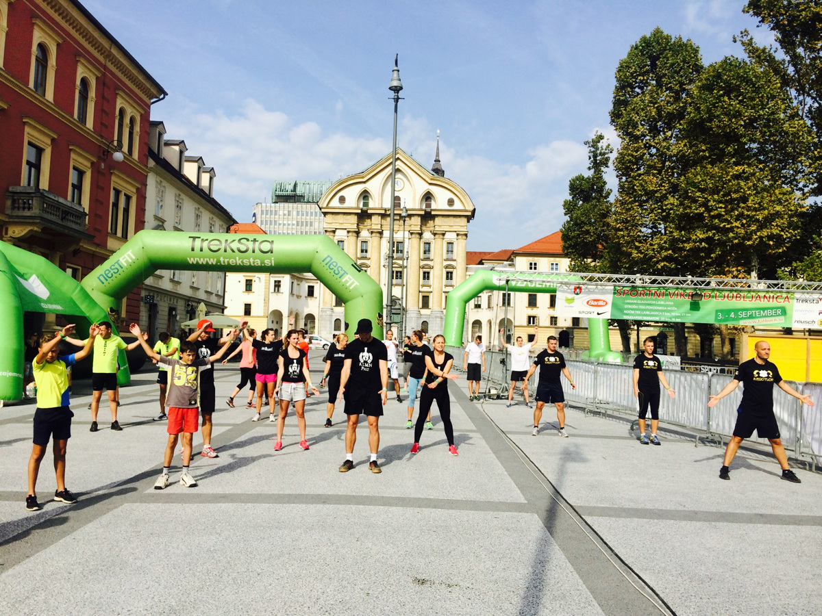 Urbani gladiatorji po ljubljanskih ulicah