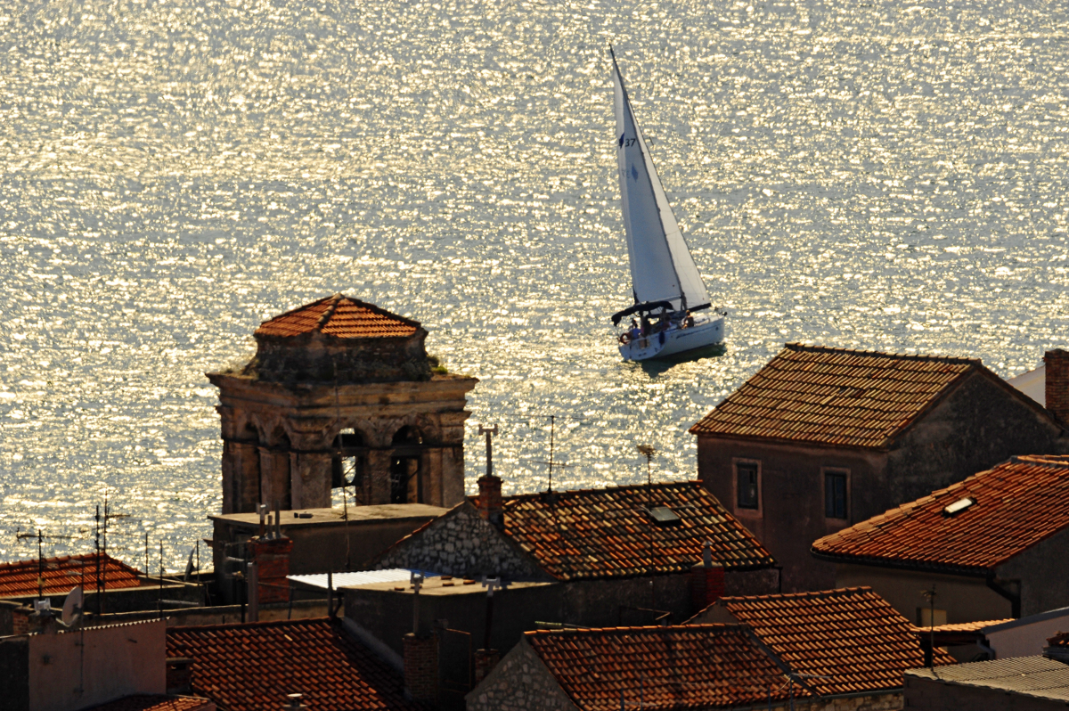 Hrvaško primorje prizadelo močno neurje